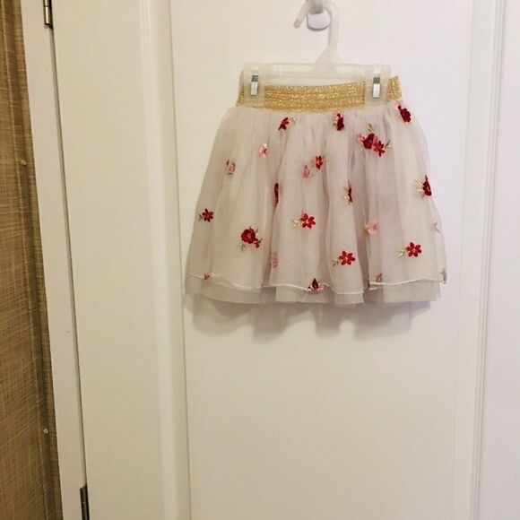 Health tex white lace and red  skirt 3 Toddler - Picture 4 of 8